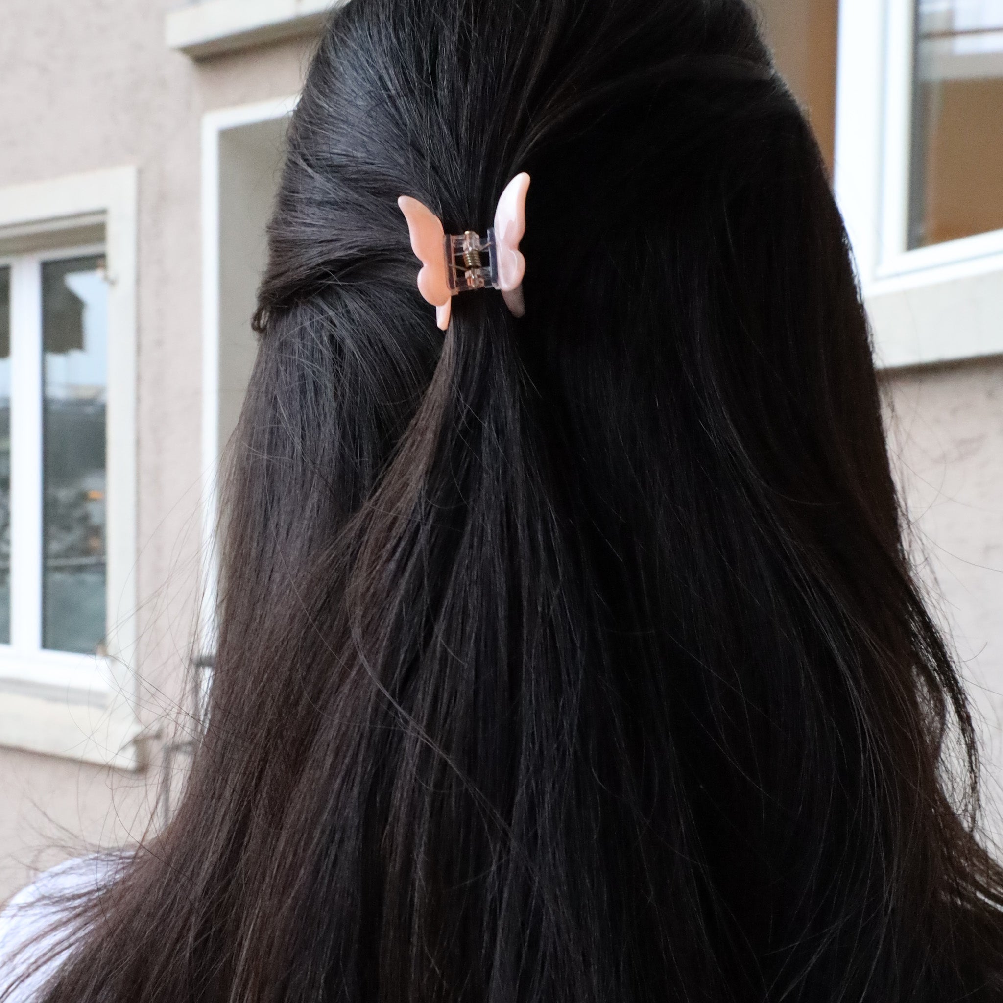 Baby Butterfly Pink Hairclip