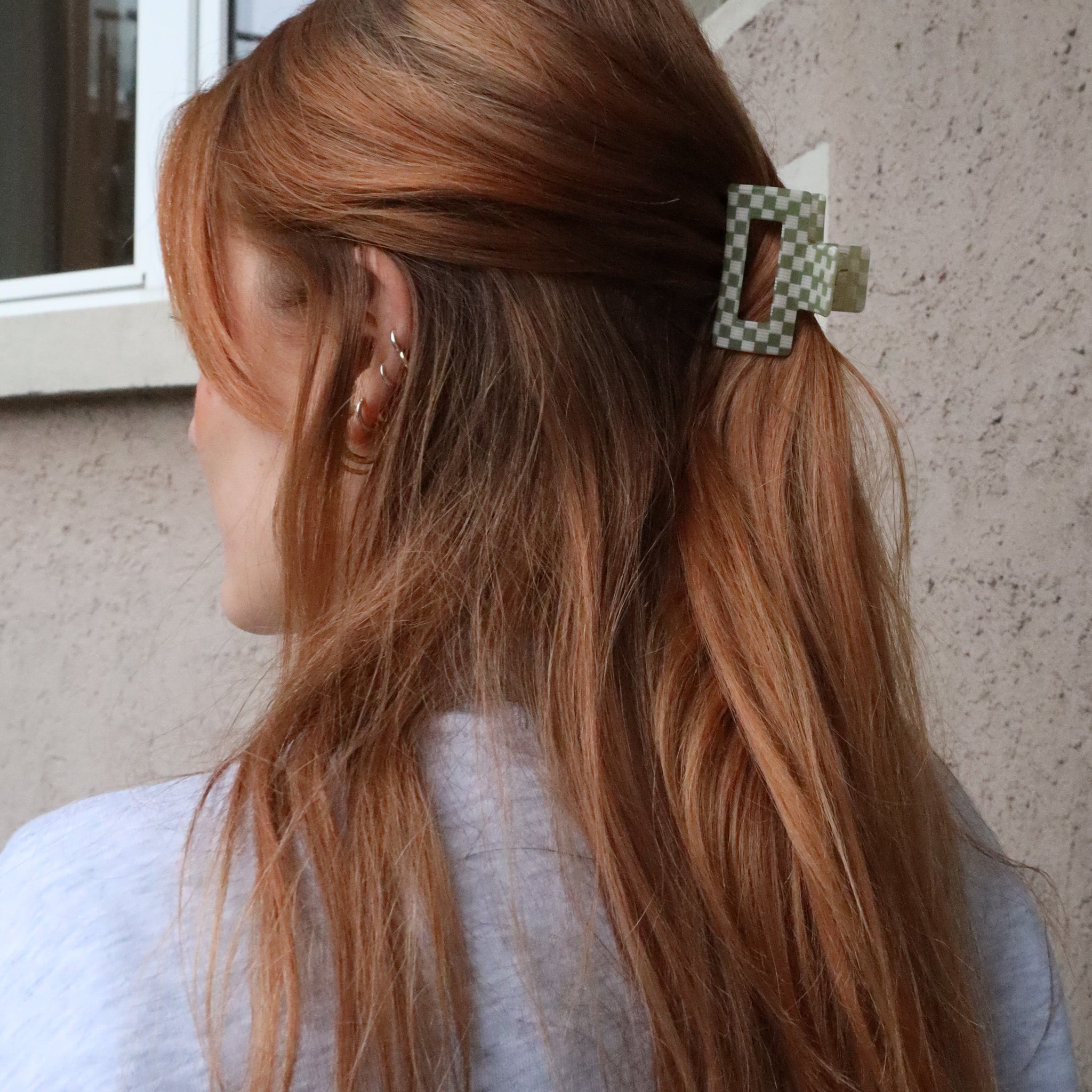 Lennon Green Hairclip