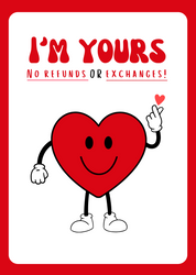 "I'm Yours" Card