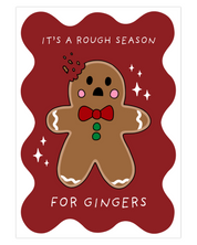 "It's a rough season for gingers" Card