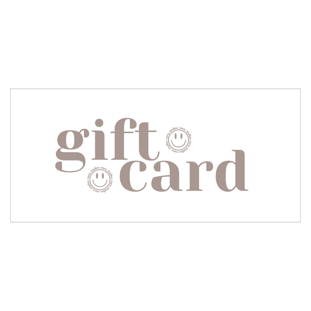 Physical Gift Card – ruru. studios