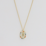 Letter Sparkly Necklace