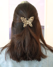 Butterfly Beige Hairclip