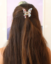 Butterfly Medium Multicolor Hairclip