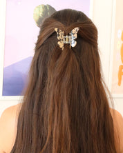 Butterfly Medium Brown Hairclip