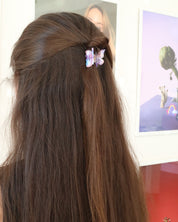 Baby Butterfly Purple Hairclip