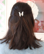 Baby Butterfly White Hairclip