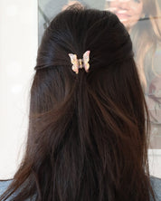 Baby Butterfly Rose Hairclip