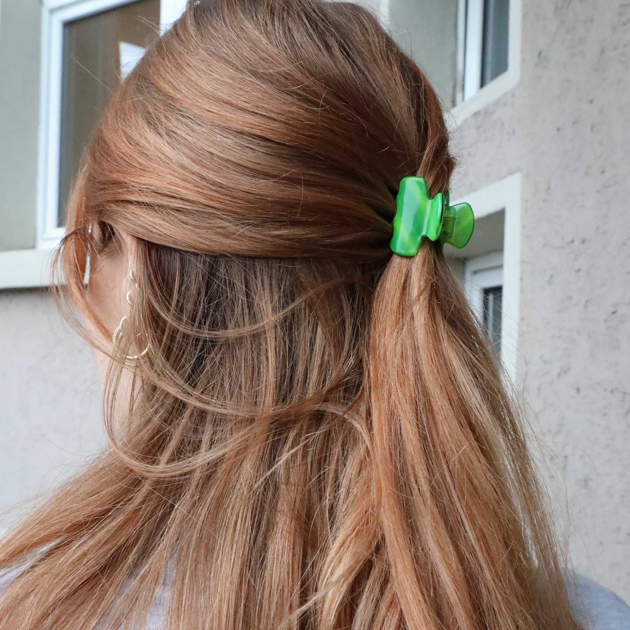 Audrey Green Hairclip