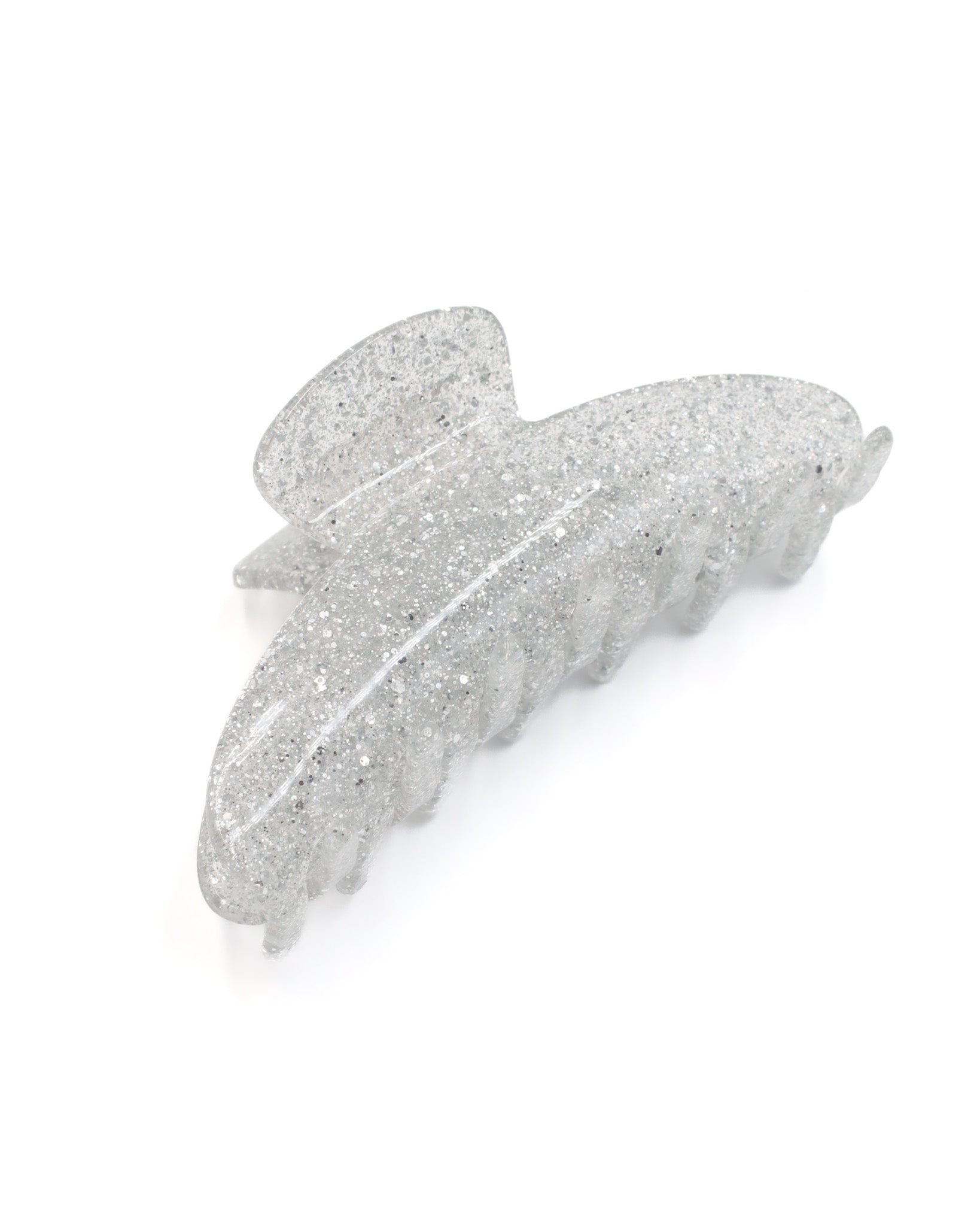 Lorelai Silver Glitter Hairclip