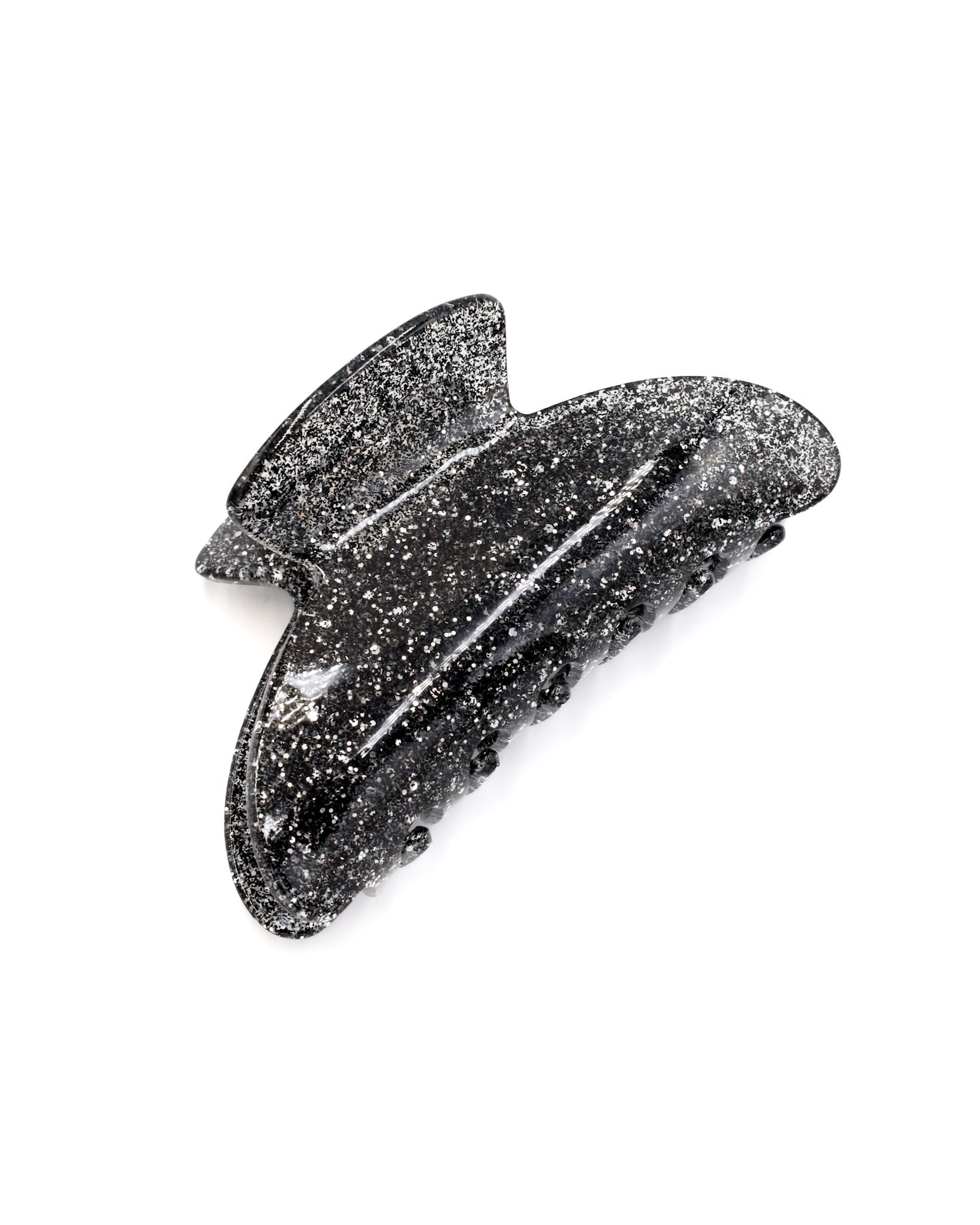 Jojo Black Glitter Hairclip