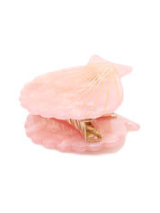 Scallop Pink Hairclip