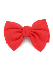 Bow Medium Red Hairclip