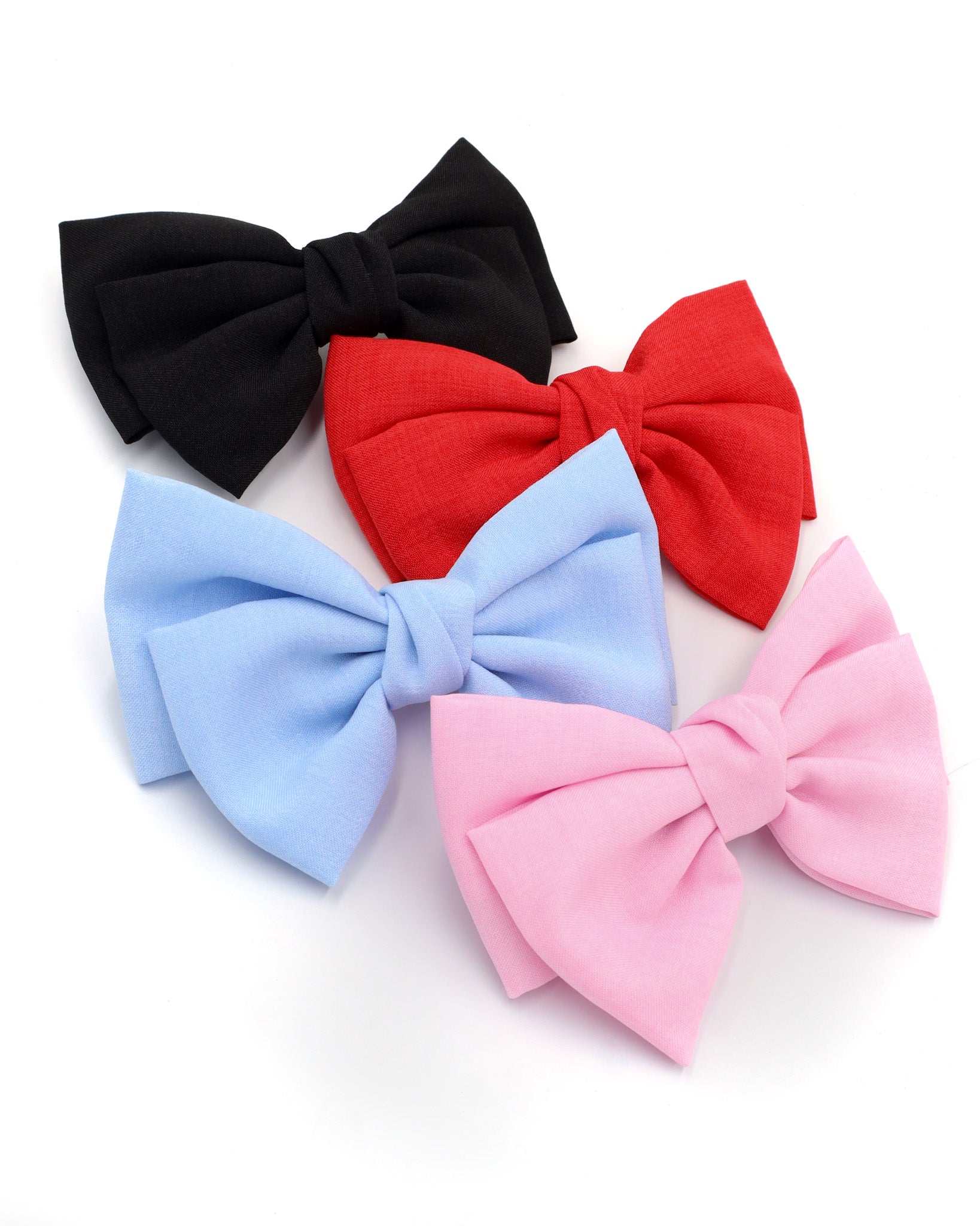 Bow Medium Pink Hairclip