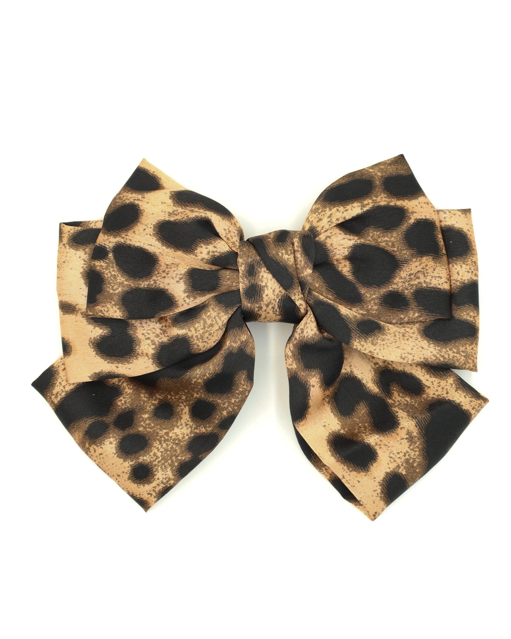 Bow Leo Brown Hairclip