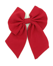 Bow Large Red Hairclip