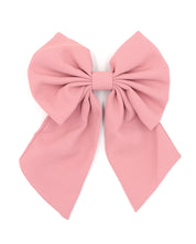 Bow Large Pink Hairclip