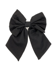 Bow Large Black Hairclip