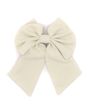 Bow Large White Hairclip