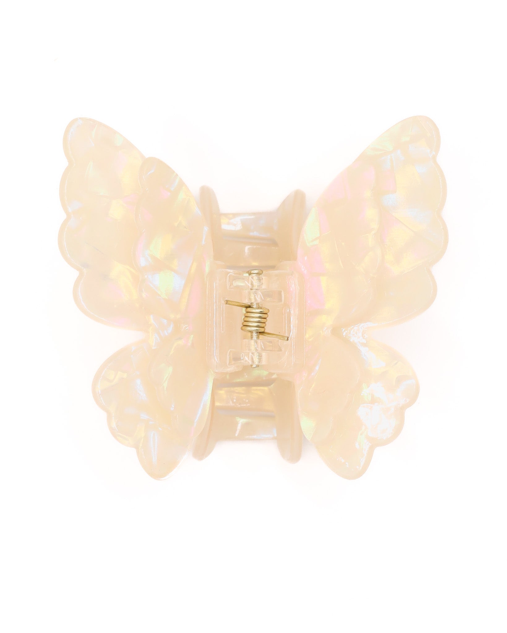 Mariposa Cream Hairclip