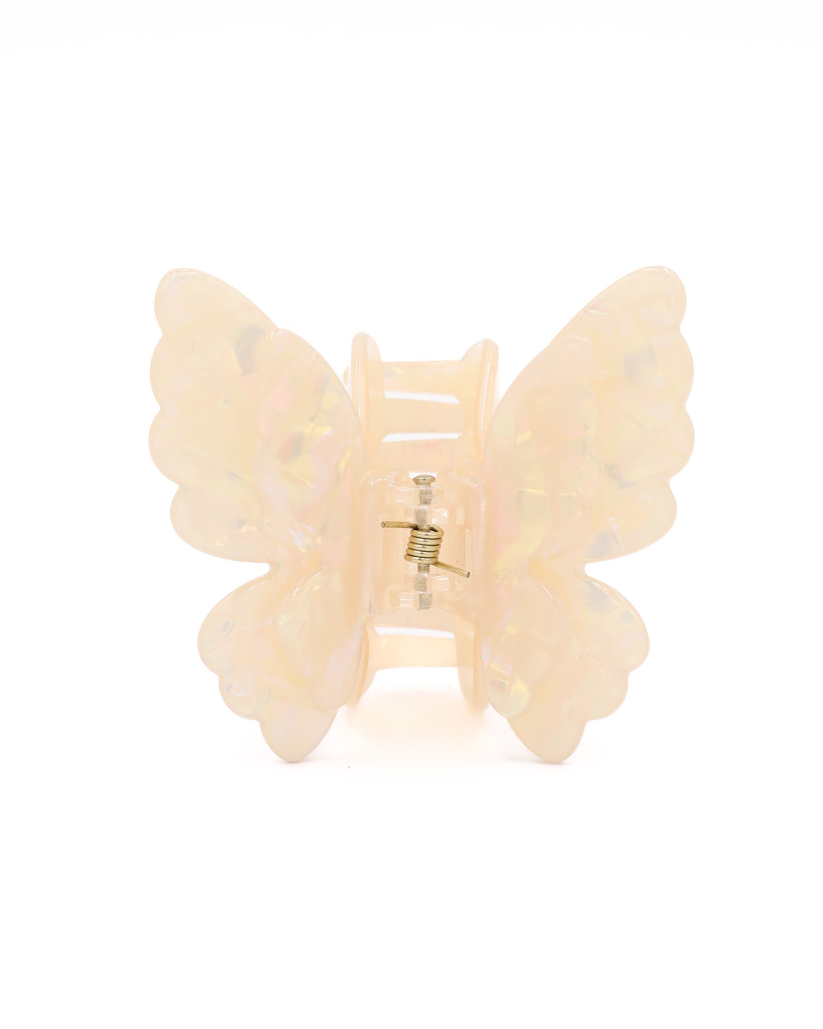 Mariposa Cream Hairclip