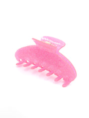 Brea Pink Glitter Hairclip