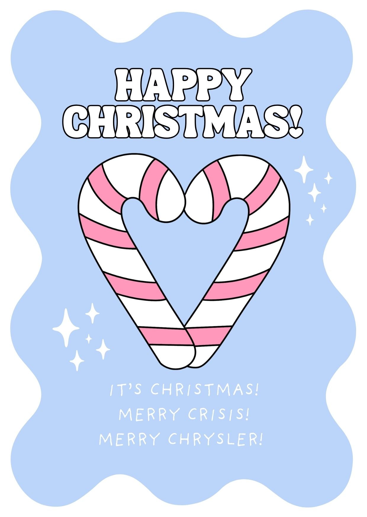 "Happy Christmas" Card