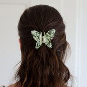Butterfly Lime Hairclip