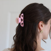 Ada Pink Heart Hairclip