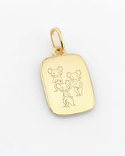 Drüü blutti Müüs Anhänger