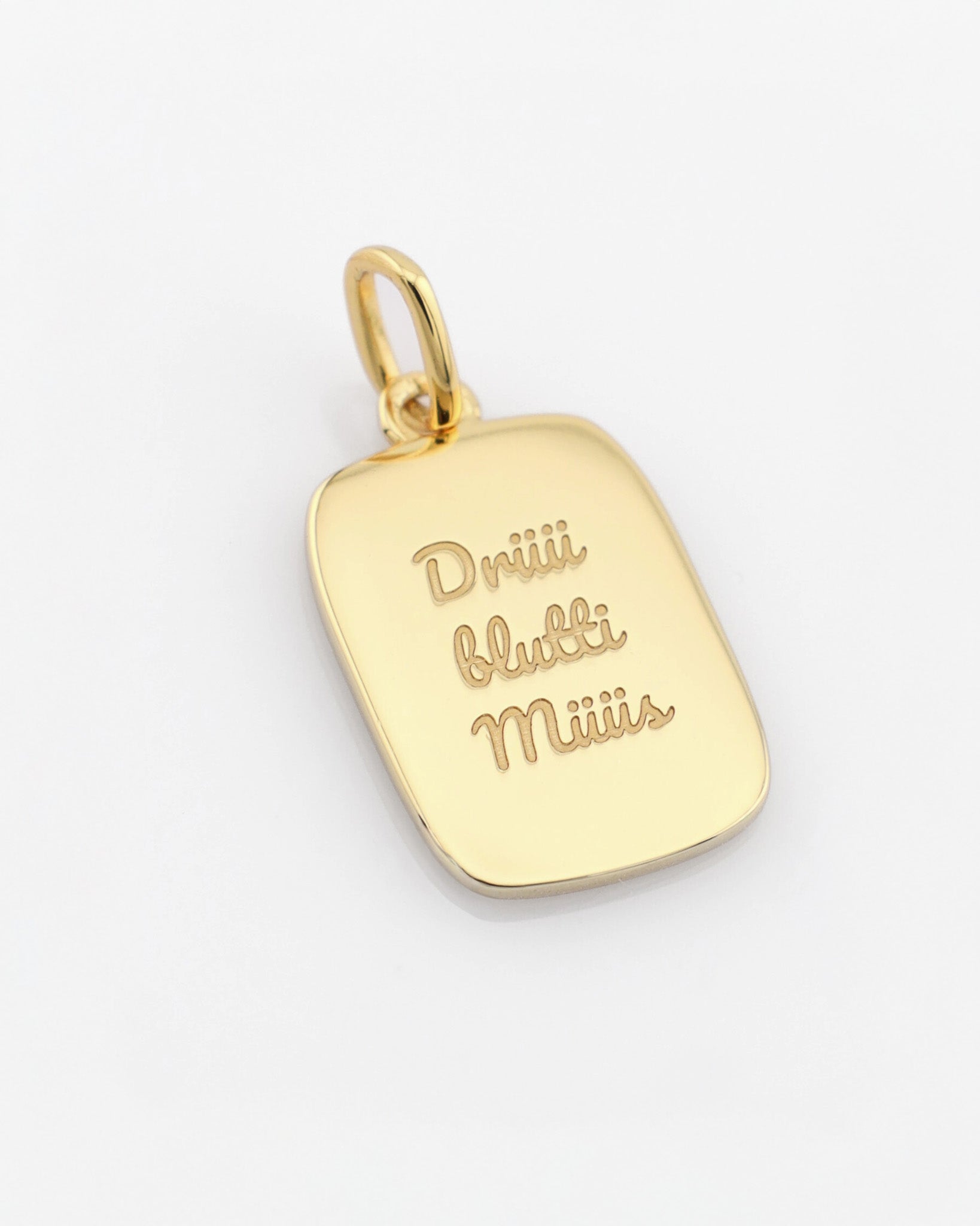 Drüü blutti Müüs Anhänger