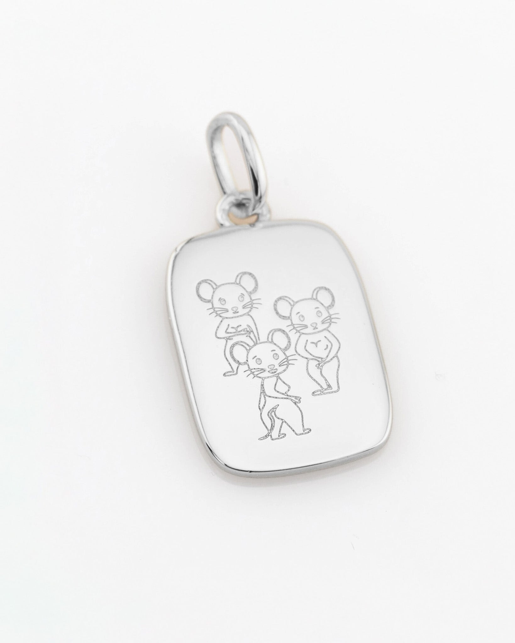 Drüü blutti Müüs Anhänger