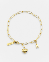 Genesis & Mini Letter Charm Bundle Gold