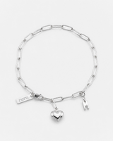 Genesis & Mini Letter Charm Bundle Silver