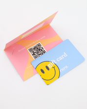 Physische Geschenkkarte