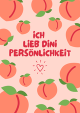 Ich lieb dini Persönlichkeit Card
