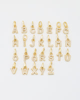 Sparkly Letter Pendant
