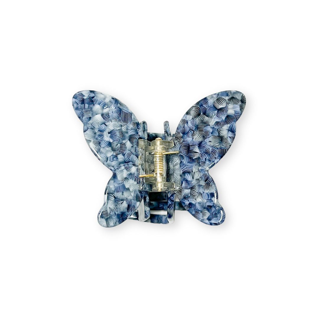 Butterfly Blue Hairclip
