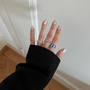 Caro Blue Silver