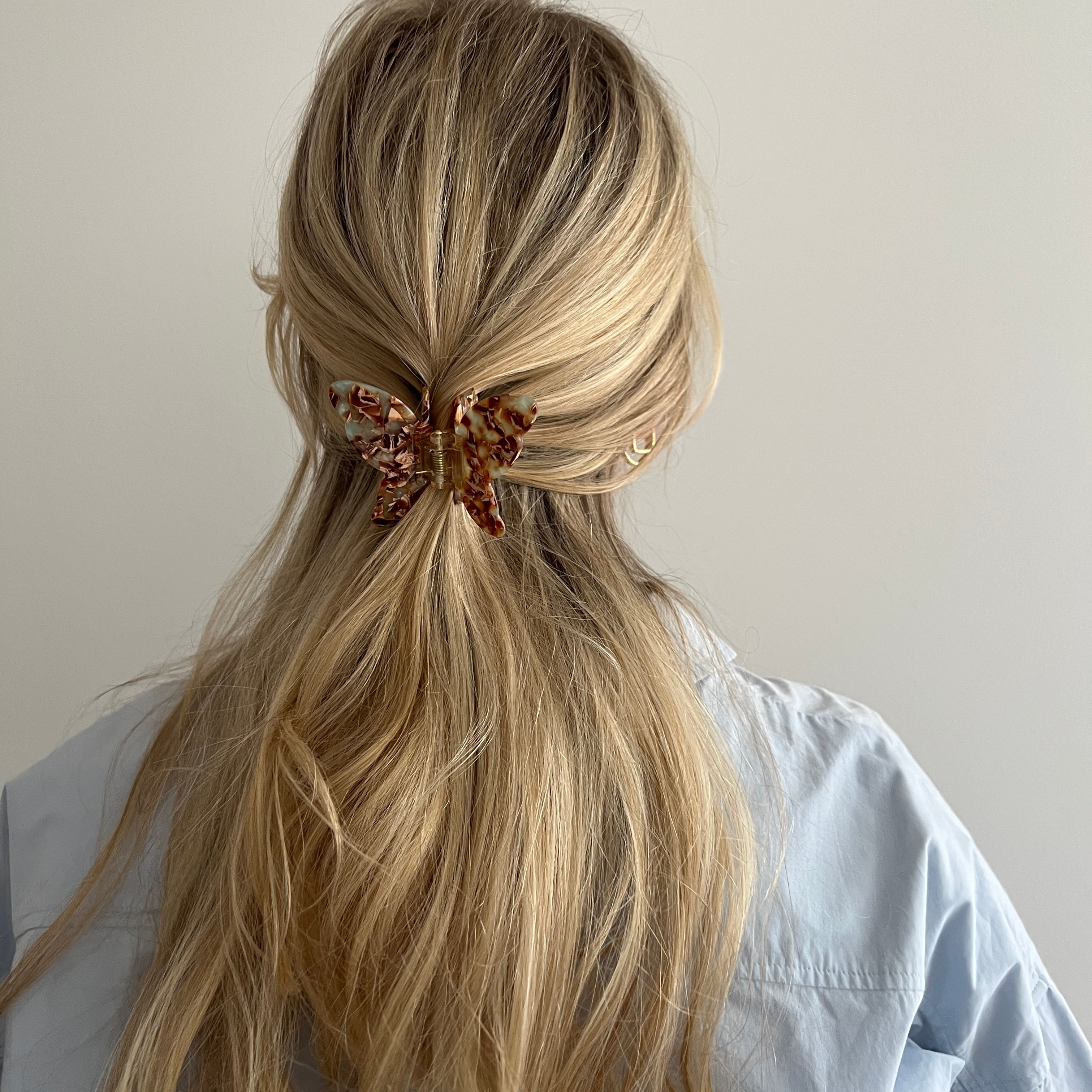 Butterfly Brown Hairclip