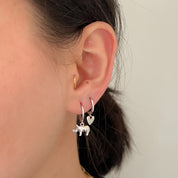 Rhino Earring